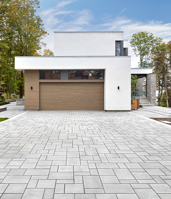 Modern driveway design